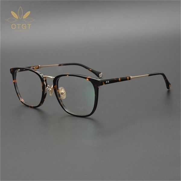 design sunglasses japanese hand-made touch plate eye square large wide face frame with myopia, White;black
design sunglasses japanese hand-made touch plate eye square large wide face frame with myopia, White;black