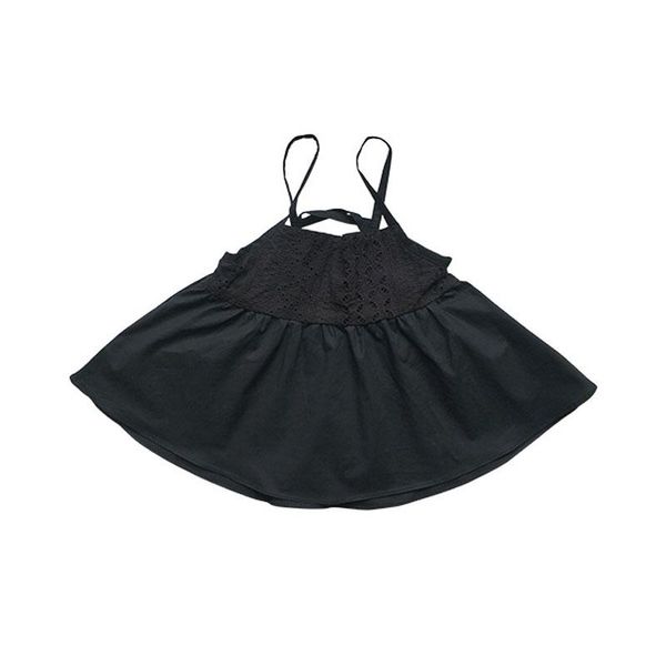 shirts wlg girls blouse kids summer strap lace white black ruffle shirt baby girl cute casual for 2-7 years
shirts wlg girls blouse kids summer strap lace white black ruffle shirt baby girl cute casual for 2-7 years