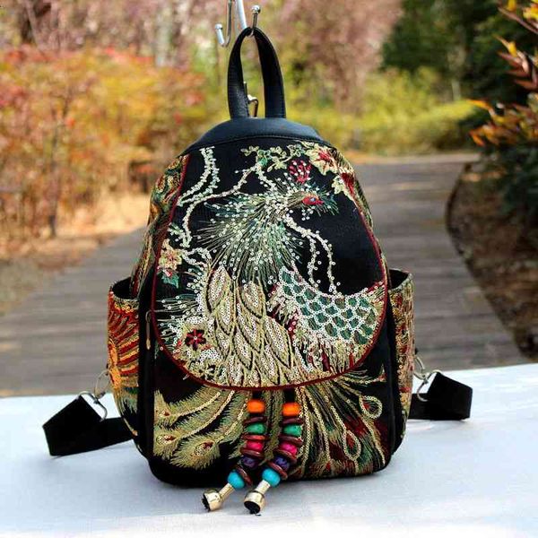 backpack retro phoenix embroidered sequins canvas tribal ethnic floral s national women back pack bag ufzb
backpack retro phoenix embroidered sequins canvas tribal ethnic floral s national women back pack bag ufzb