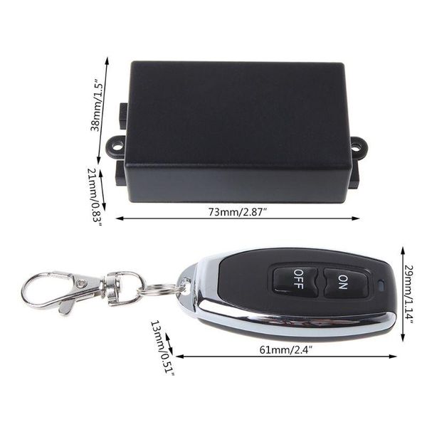 smart home control dropship 1set 2keys on/off wireless remote light switch relay output ac220v receiver module transmitter 433mhz
smart home control dropship 1set 2keys on/off wireless remote light switch relay output ac220v receiver module transmitter 433mhz