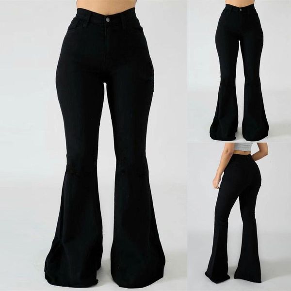 women's jeans 2021 casual slim stretchy denim high waist oversized long flare pants trousers for women broek dames, Blue
women's jeans 2021 casual slim stretchy denim high waist oversized long flare pants trousers for women broek dames, Blue