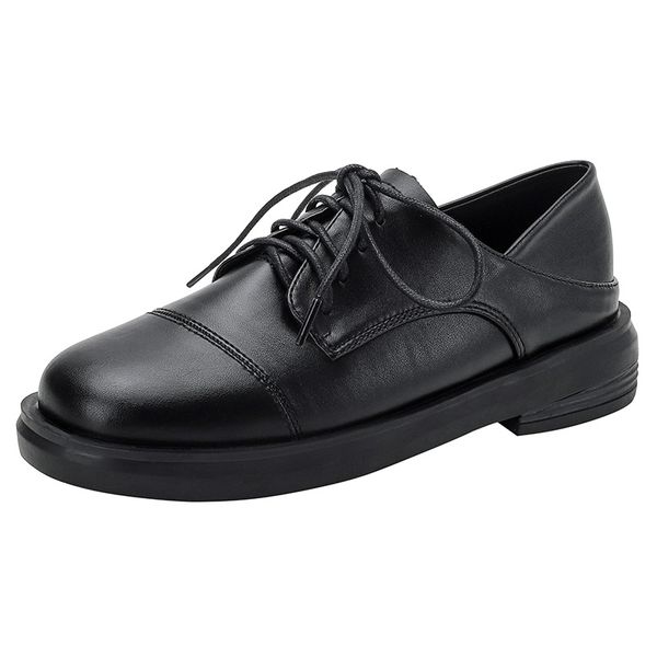 Womens British Black Leather Shoes 2022 Spring New jk Single Studen Shoes Work Shoes Flat Daily Loafers Female Plus Size -43
Womens British Black Leather Shoes 2022 Spring New jk Single Studen Shoes Work Shoes Flat Daily Loafers Female Plus Size -43