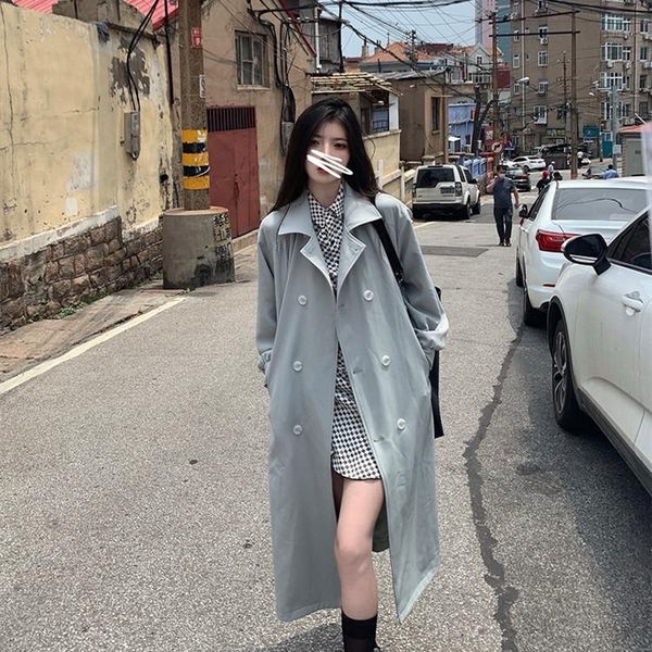 women's trench coats windbreaker 2021 korean style wild fried street coat small mid-length autumn, Tan;black
women's trench coats windbreaker 2021 korean style wild fried street coat small mid-length autumn, Tan;black