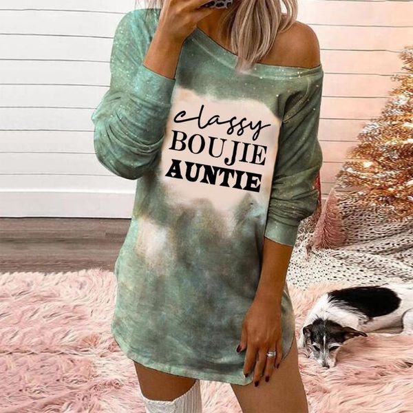casual dresses off shoulder autumn winter women's letter tie-dye prints o-neck midi dress long sleeve mini sweatshirts, Black;gray
casual dresses off shoulder autumn winter women's letter tie-dye prints o-neck midi dress long sleeve mini sweatshirts, Black;gray