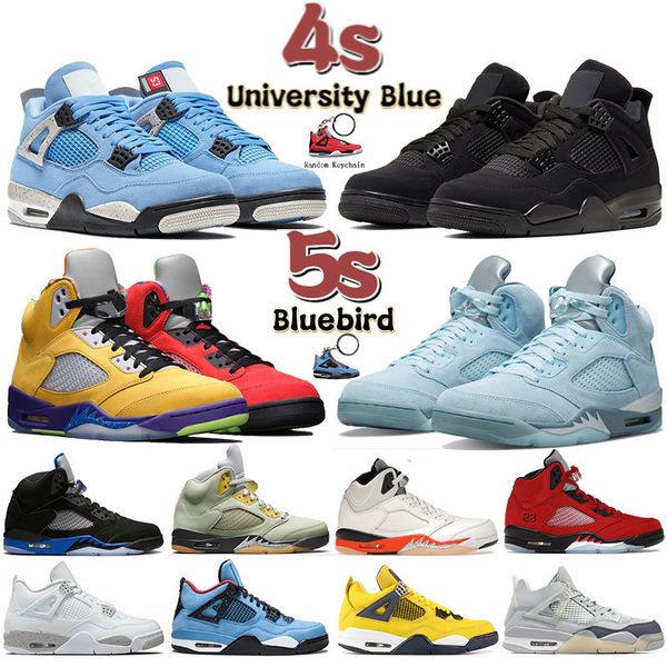st quality jordons 4 4s 5 5s men boys basketball shoes university blue white oreo bluebird black cat what the racer blue shattered backboard
st quality jordons 4 4s 5 5s men boys basketball shoes university blue white oreo bluebird black cat what the racer blue shattered backboard