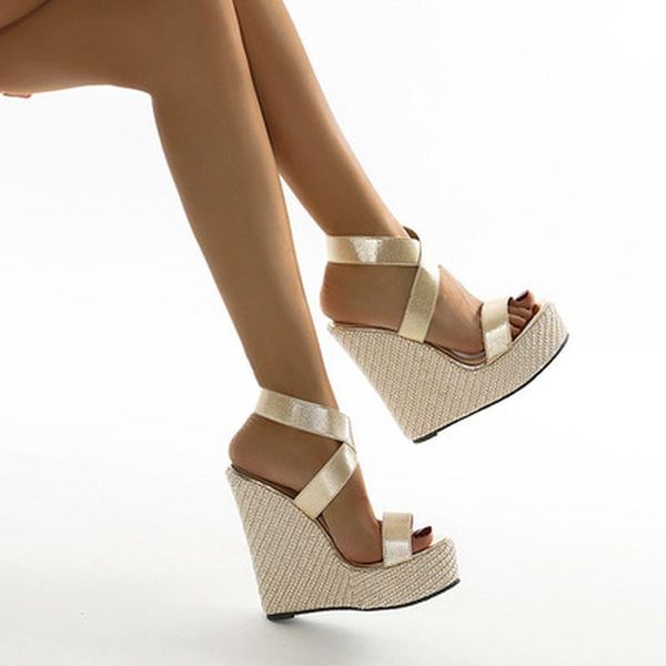sandals 2021 super high peep toe gladiator wedges cover heel platform ladies fashion summer women shoes size 35-42, Black
sandals 2021 super high peep toe gladiator wedges cover heel platform ladies fashion summer women shoes size 35-42, Black