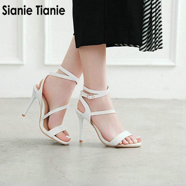 dress shoes sianie tianie 2021 summer woman white black super thin high heels ankle buckle cross strap women gladiator sandals1
dress shoes sianie tianie 2021 summer woman white black super thin high heels ankle buckle cross strap women gladiator sandals1