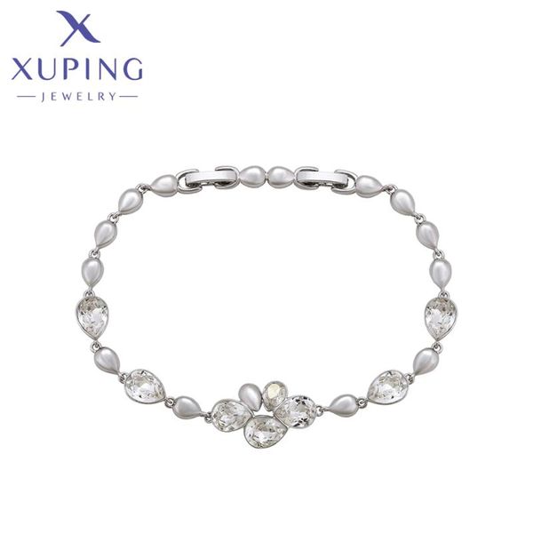 link, chain xuping jewelry fashion luxury crystal bracelet for women girlfriend birthday gifts 810577931, Black
link, chain xuping jewelry fashion luxury crystal bracelet for women girlfriend birthday gifts 810577931, Black