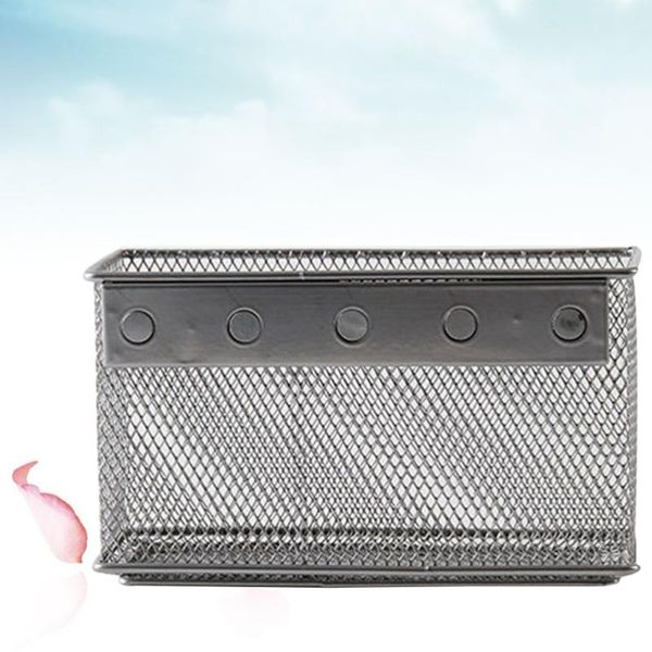 storage baskets multifunction magnet adsorbing iron mesh box refrigerator hollow metal net holder basket rack(silver, small)
storage baskets multifunction magnet adsorbing iron mesh box refrigerator hollow metal net holder basket rack(silver, small)