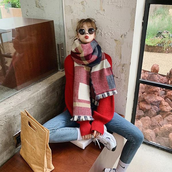 scarves warm and shawl winter elegant neckerchief double-sided imitation cashmere scarf women thick blanket foulard pashmina, Blue;gray
scarves warm and shawl winter elegant neckerchief double-sided imitation cashmere scarf women thick blanket foulard pashmina, Blue;gray