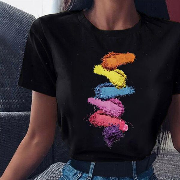 women t shirt 3d nail polish printed female tshirt cute female harajuku graphic t shirt o neck clothes, White
women t shirt 3d nail polish printed female tshirt cute female harajuku graphic t shirt o neck clothes, White
