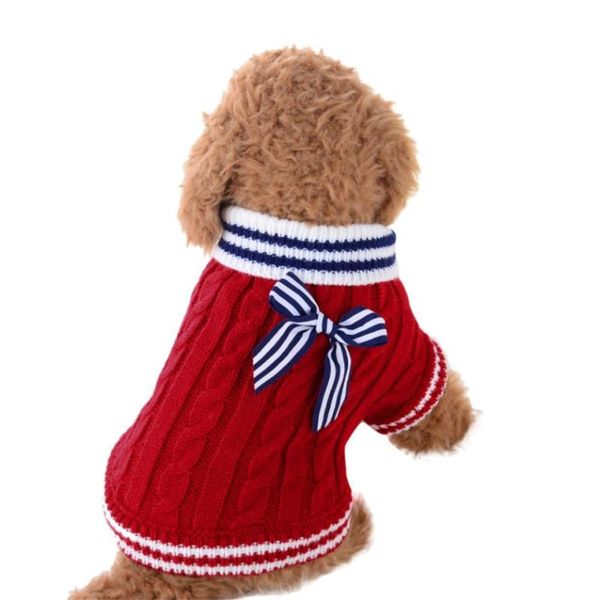dog apparel molave sweater pet knitwear puppy cat winter warm clothes striped coat f1215
dog apparel molave sweater pet knitwear puppy cat winter warm clothes striped coat f1215