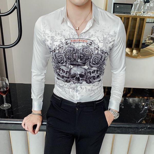 british style print men shirts long sleeve mens casual cotton shirt slim men printed fashion shirtsleeve streetwear1, White;black
british style print men shirts long sleeve mens casual cotton shirt slim men printed fashion shirtsleeve streetwear1, White;black
