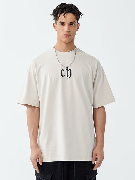factory brand ch chinism ch short t-shirt men's wash make old pure cotton tide brand loose and versatile drop shoulder black bo drwf, White;black
factory brand ch chinism ch short t-shirt men's wash make old pure cotton tide brand loose and versatile drop shoulder black bo drwf, White;black