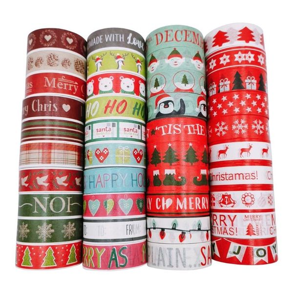 gift wrap 9/10/12pcs christmas washi tapes snowman tree patterns tape for adults kids diy art craft wrapping scrapbook masking
gift wrap 9/10/12pcs christmas washi tapes snowman tree patterns tape for adults kids diy art craft wrapping scrapbook masking