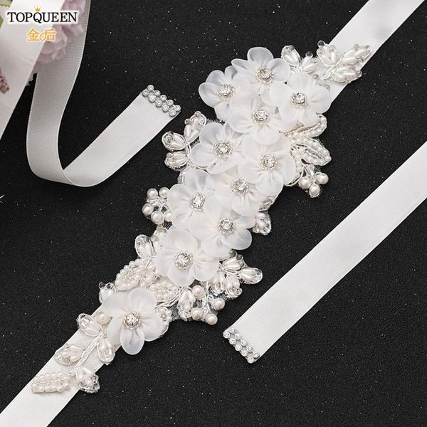 wedding sashes ueen s355 bridal flower belts for party dresses accessories woman flowers with pearls beaded rhinestone, White
wedding sashes ueen s355 bridal flower belts for party dresses accessories woman flowers with pearls beaded rhinestone, White