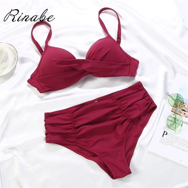 rinabe push up female ruffle swimsuit solid set bathing suit women swimwear v neck biquini bechwear bikinis, White;black
rinabe push up female ruffle swimsuit solid set bathing suit women swimwear v neck biquini bechwear bikinis, White;black