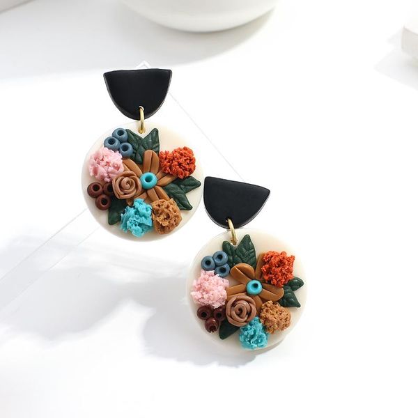dangle & chandelier aensoa flower earrings for women polymer clay drop unique cute pendant girls 2021 jewelry gift, Silver
dangle & chandelier aensoa flower earrings for women polymer clay drop unique cute pendant girls 2021 jewelry gift, Silver