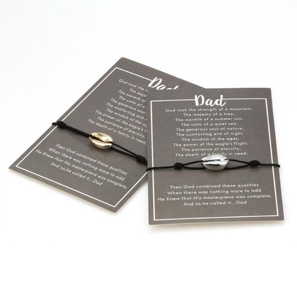 charm bracelets father's day gift gold silver color seashell black string rope chain summer beach jewelry fashion bijoux cn266, Golden;silver
charm bracelets father's day gift gold silver color seashell black string rope chain summer beach jewelry fashion bijoux cn266, Golden;silver