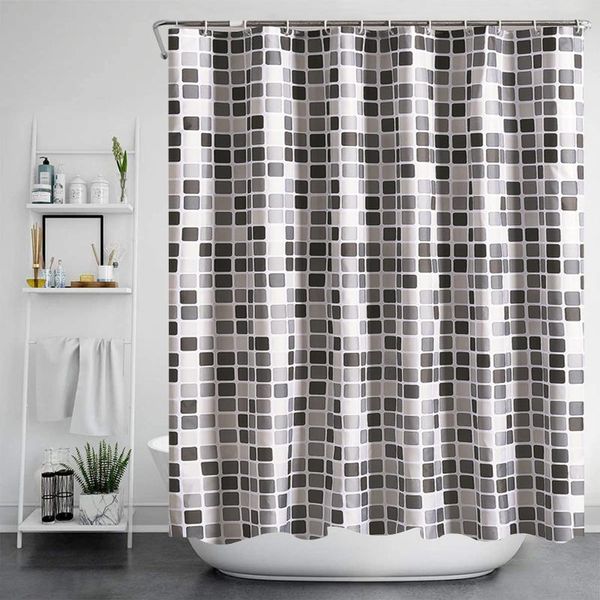 shower curtains modern mosaic plaid bathroom curtain fabric cloth thickened waterproof bathtub with hooks home decor
shower curtains modern mosaic plaid bathroom curtain fabric cloth thickened waterproof bathtub with hooks home decor