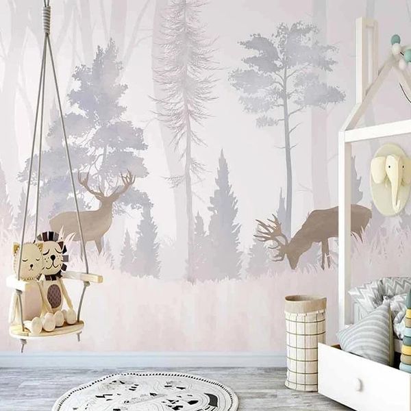 wallpapers custom 3d mural hand painted forest elk kids room bedroom living art home decoration self adhesive wallpaper waterproof
wallpapers custom 3d mural hand painted forest elk kids room bedroom living art home decoration self adhesive wallpaper waterproof