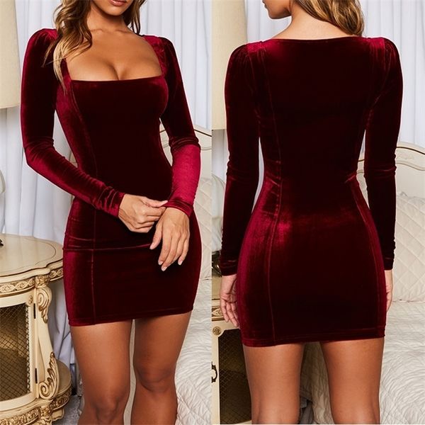 summer autumn women velvet dress vintage square collar long sleeve mini dress elegant bodycon party dress 210309, Black;gray
summer autumn women velvet dress vintage square collar long sleeve mini dress elegant bodycon party dress 210309, Black;gray