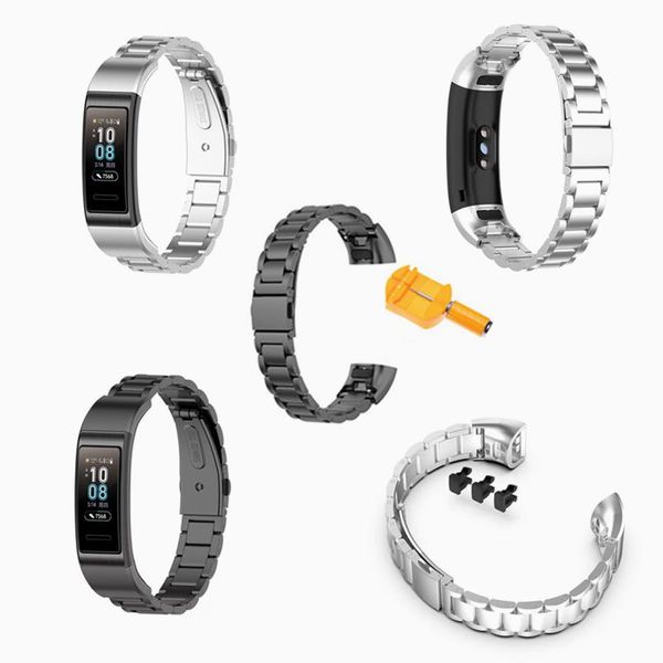watch bands business stainless steel wrist strap for huawei 3 /3pro /4pro band replaceable smart bracelet accessories, Black;brown
watch bands business stainless steel wrist strap for huawei 3 /3pro /4pro band replaceable smart bracelet accessories, Black;brown