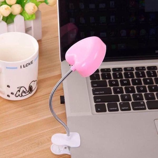 book lights mini love heart light flexible desk led clip lamp learning study reading lamps night
book lights mini love heart light flexible desk led clip lamp learning study reading lamps night
