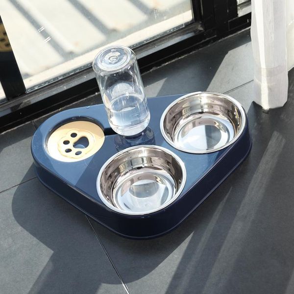 cat bowls & feeders 3-in-1 stainless steel bowl water dispenser automatic storage pet container with waterer 500ml bom666
cat bowls & feeders 3-in-1 stainless steel bowl water dispenser automatic storage pet container with waterer 500ml bom666