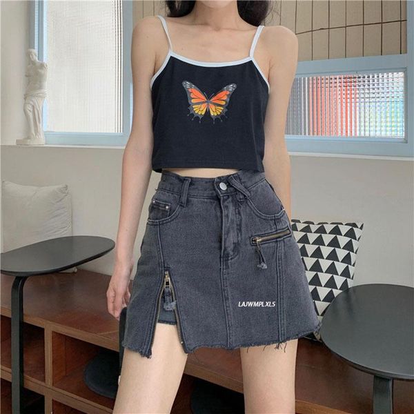 skirts 2021 summer patchwork women zipper side-slit denim korean style chic trendy hipster teen ulzzang high waist ins, Black
skirts 2021 summer patchwork women zipper side-slit denim korean style chic trendy hipster teen ulzzang high waist ins, Black