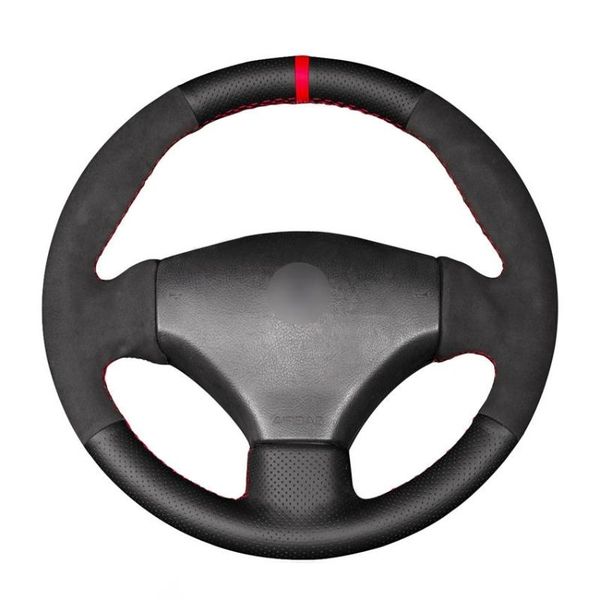 steering wheel covers hand-stitched black pu faux leather suede car cover for 206 1998-2005 sw 2003-2005 cc 2004 2005
steering wheel covers hand-stitched black pu faux leather suede car cover for 206 1998-2005 sw 2003-2005 cc 2004 2005