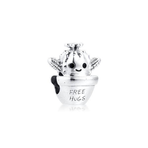 charms silver 925 jewelry hugs cactus charm fits european fashion bracelets woman diy beads for jewelry making q0531, Black
charms silver 925 jewelry hugs cactus charm fits european fashion bracelets woman diy beads for jewelry making q0531, Black