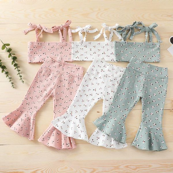 clothing sets fashion baby girls tie-up sleeveless boat neck crop + flared pants summer 2 pcs born casual floral outfits,, White
clothing sets fashion baby girls tie-up sleeveless boat neck crop + flared pants summer 2 pcs born casual floral outfits,, White