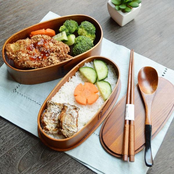 dinnerware sets japanese style double deck wooden bento boxes handmade wood containers
dinnerware sets japanese style double deck wooden bento boxes handmade wood containers