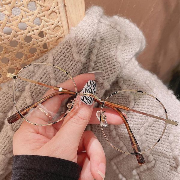 fashion sunglasses frames 2021 leopard frame anti-blue glasses women vintage metal round optical eyeglasses female spectacles oculos feminin, Black
fashion sunglasses frames 2021 leopard frame anti-blue glasses women vintage metal round optical eyeglasses female spectacles oculos feminin, Black