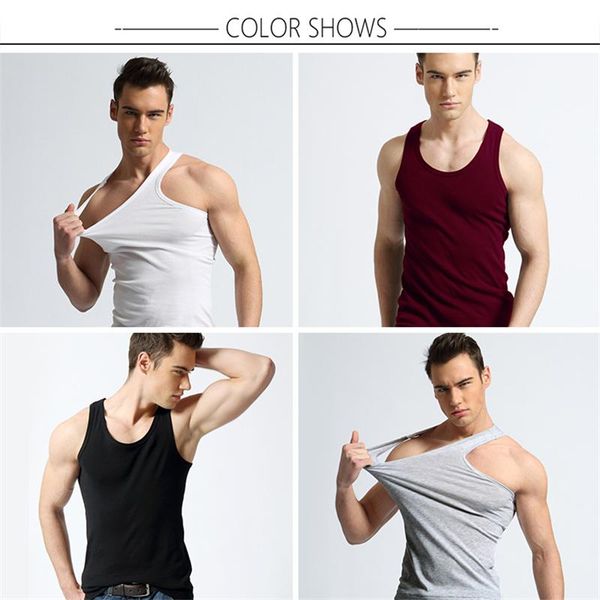 men' tank tfetter underwear cotton vest bodybuilding sleeveless slim type hooded style, White;black
men' tank tfetter underwear cotton vest bodybuilding sleeveless slim type hooded style, White;black