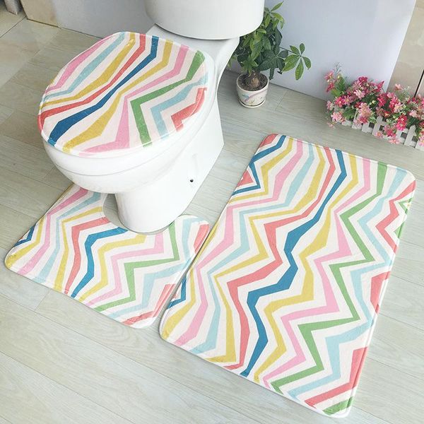bath mats digital printing flannel toilet floor mat water-absorbing non-slip bathroom three-piece carpet
bath mats digital printing flannel toilet floor mat water-absorbing non-slip bathroom three-piece carpet