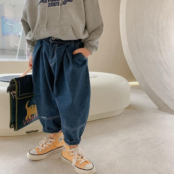 trousers boys fashion jeans korean style childrten 2021 spring loose demin pants kids casual trousers, #9366, Blue
trousers boys fashion jeans korean style childrten 2021 spring loose demin pants kids casual trousers, #9366, Blue