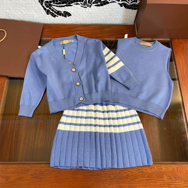 clothing sets explosive children's 2021 early autumn products girls' knitted suit skirts affordable three-piece suit, jacket + ve, White
clothing sets explosive children's 2021 early autumn products girls' knitted suit skirts affordable three-piece suit, jacket + ve, White