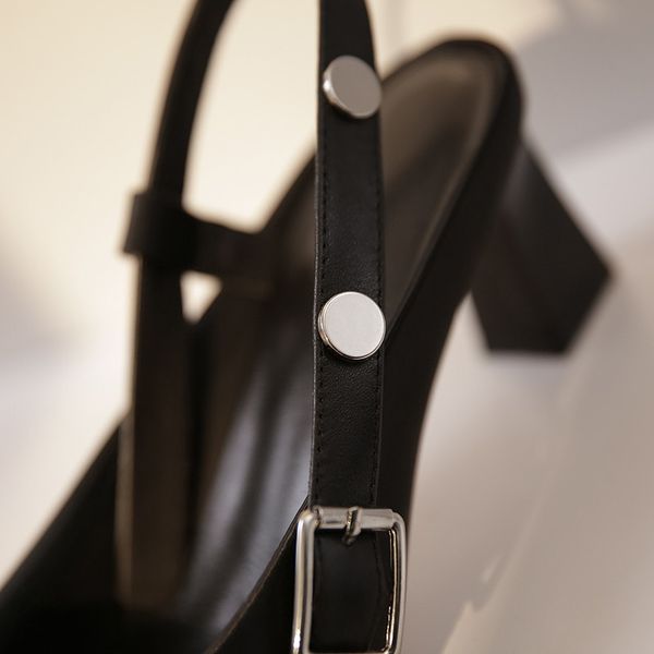 womens genuine leather mix color pstahwork slip-on pumps slingback pointed toe metal buckle ladies evening dress heels shoes, Black
womens genuine leather mix color pstahwork slip-on pumps slingback pointed toe metal buckle ladies evening dress heels shoes, Black