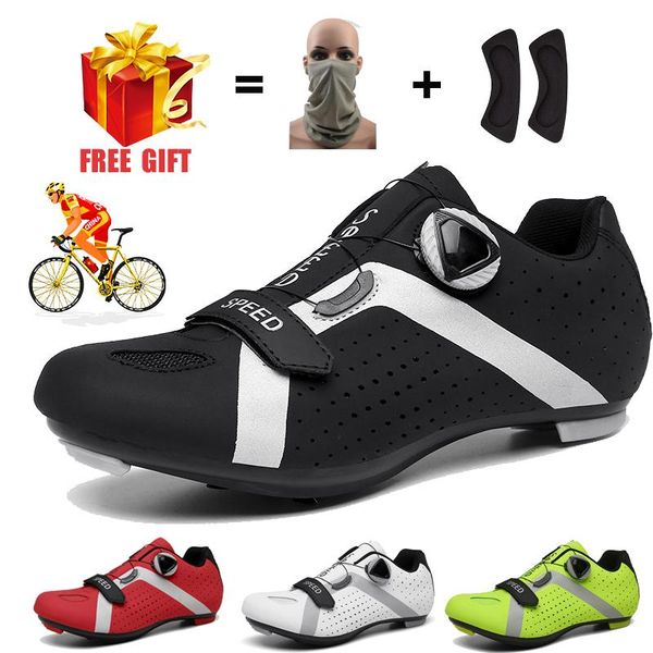 cycling footwear 2021 men's professional speed road racing shoes women man mtb route self-locking with cleats sneakers male spinning, Black
cycling footwear 2021 men's professional speed road racing shoes women man mtb route self-locking with cleats sneakers male spinning, Black