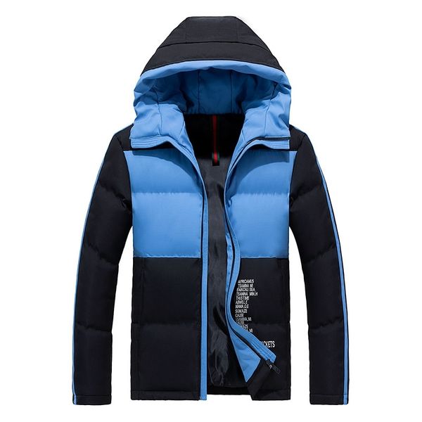 men's thickened cotton clothes winter fashion men's warm hooded cotton clothes tide brand youth coat, Black
men's thickened cotton clothes winter fashion men's warm hooded cotton clothes tide brand youth coat, Black