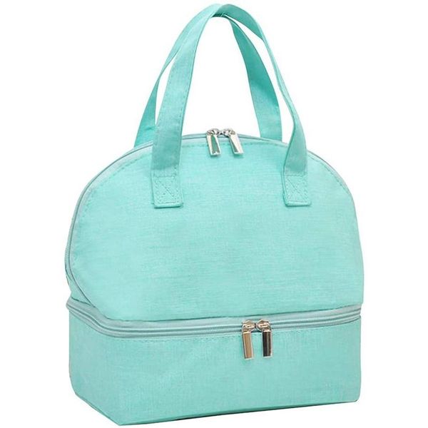 -double compartment lunch bag for women &kids insulated tote waterproof leakproof cooler dinnerware sets
-double compartment lunch bag for women &kids insulated tote waterproof leakproof cooler dinnerware sets