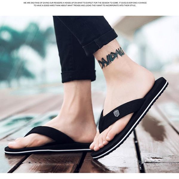 2021 new arrival summer men flip flops beach sandals anti-slip zapatos hombre casual shoes wholesale, Black
2021 new arrival summer men flip flops beach sandals anti-slip zapatos hombre casual shoes wholesale, Black