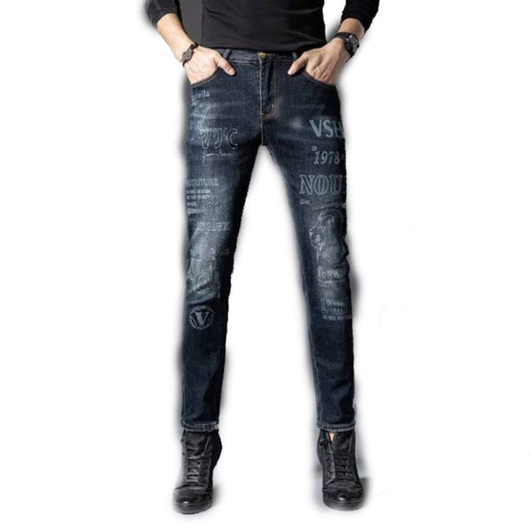 men's jeans fashion sweat knee protector patchwork high street fashions jogger trousers men elastic waist harem pant pencil 17, Blue
men's jeans fashion sweat knee protector patchwork high street fashions jogger trousers men elastic waist harem pant pencil 17, Blue
