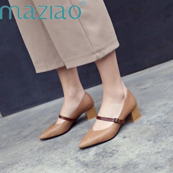 dress shoes mary janes pointed toe comfortable brown apricot women nude pumps med heels lady square heel office career maziao, Black
dress shoes mary janes pointed toe comfortable brown apricot women nude pumps med heels lady square heel office career maziao, Black