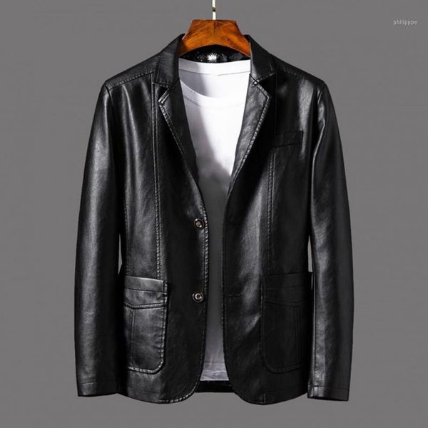 men's jackets leather jacket faux lapel cardigan solid color formal meeting, Black;brown
men's jackets leather jacket faux lapel cardigan solid color formal meeting, Black;brown