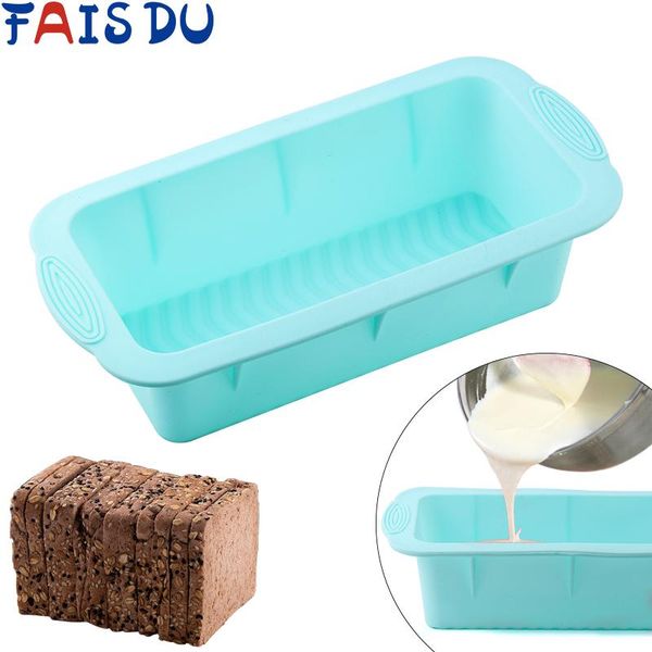 baking moulds rectangular silicone cake molds dish bread toast forms pastry mold confectionery form for cooking tools
baking moulds rectangular silicone cake molds dish bread toast forms pastry mold confectionery form for cooking tools