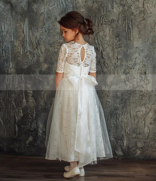 girl's dresses ivory lace tulle flower girl dress for wedding elbow sleeve keyhole neck princess first communion party gown, Red;yellow
girl's dresses ivory lace tulle flower girl dress for wedding elbow sleeve keyhole neck princess first communion party gown, Red;yellow