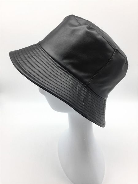 cloches women solid bucket matte black pu and cotton reversed fisherman hat for ladies girls, Blue;gray
cloches women solid bucket matte black pu and cotton reversed fisherman hat for ladies girls, Blue;gray